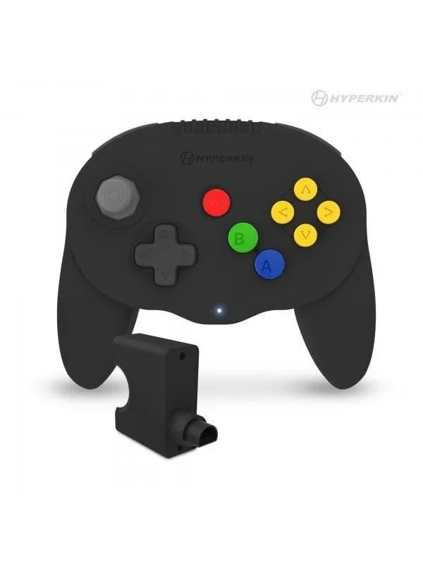 Hyperkin Admiral Premium (Black) - Wireless Controller - Nintendo 64