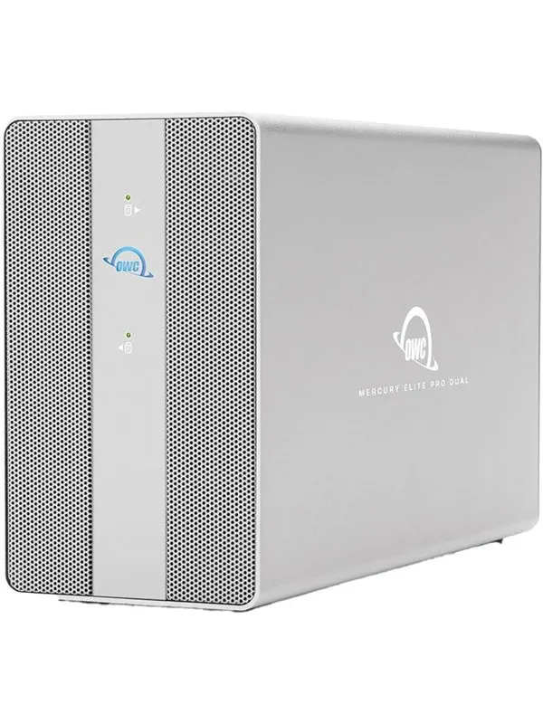 OWC Mercury Elite Pro Dual with 3-Port USB Hub Sto