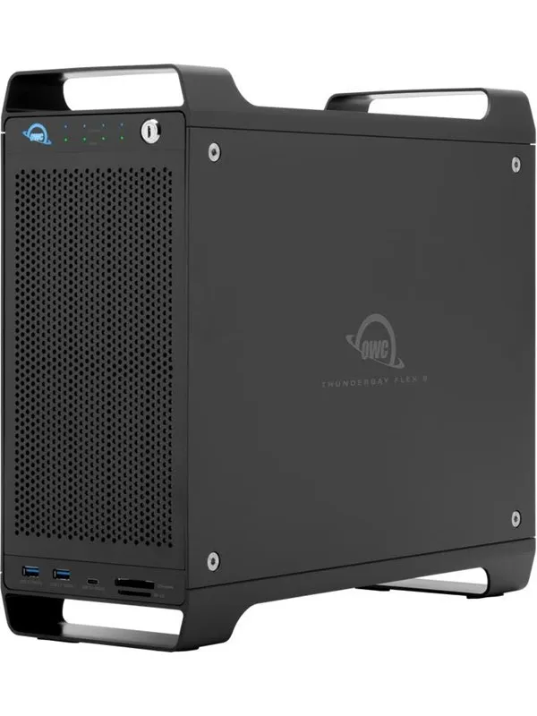 OWC FLEX 8 all HDD Configs: 128TB (8 x 16TB) - Ekstern Harddisk
