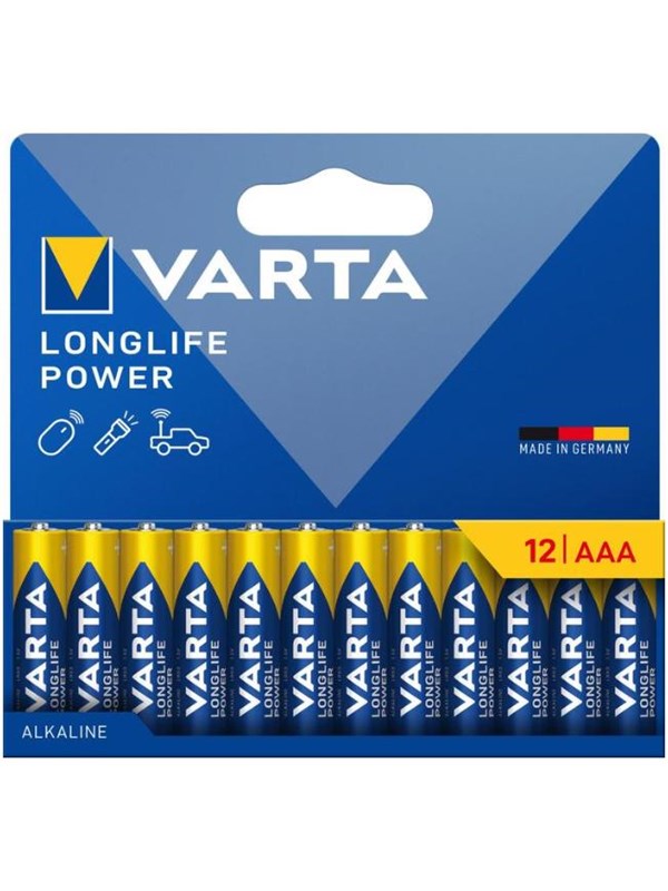 VARTA Longlife Power AAA - 12-Pack