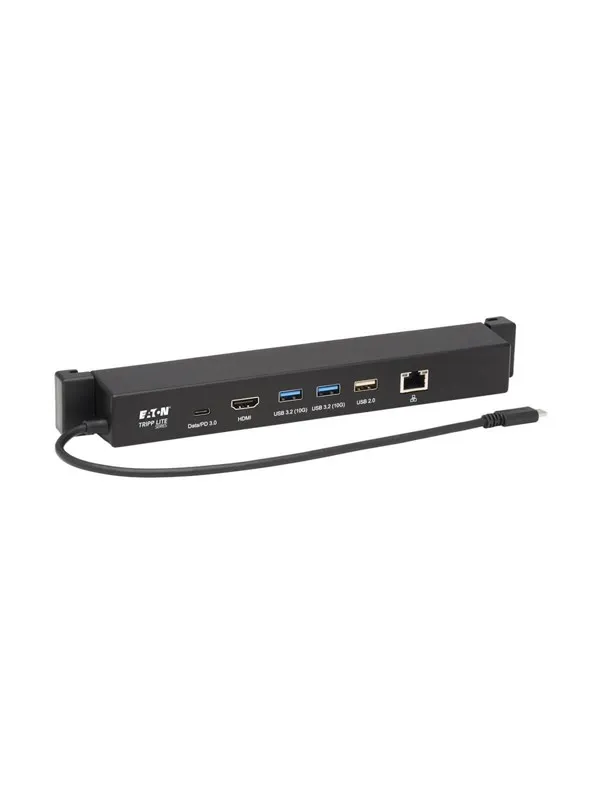 Eaton Series USB-C Dock for Microsoft Surface - 4K HDMI USB 3.2 Gen 2 USB-A Hub GbE 100W PD Charging Black