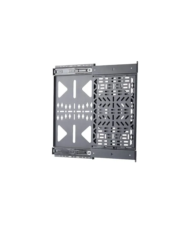StarTech.com Startech mounting kit - slide-out - for streamer box / media player - accessories mounting 22 lbs (10 kg) behind TV easy access - black - Max 10 kg - recommended for