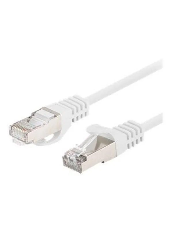 Lanberg patch cable - 50 cm - white (RAL 9010) - Hvit