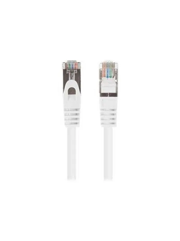 Lanberg patch cable - 25 cm - white (RAL 9010) - Hvit