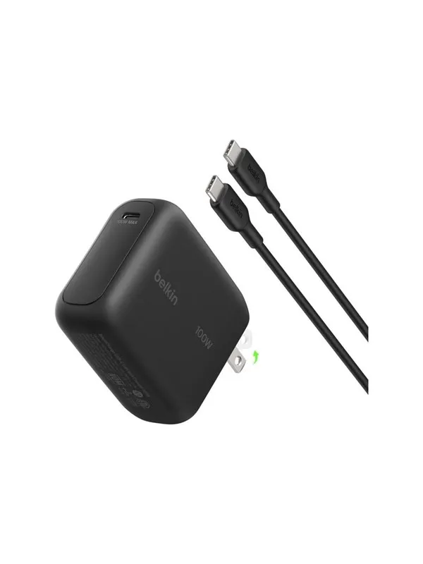 Belkin BoostCharge power adapter - GaN - USB-C - 100 watt