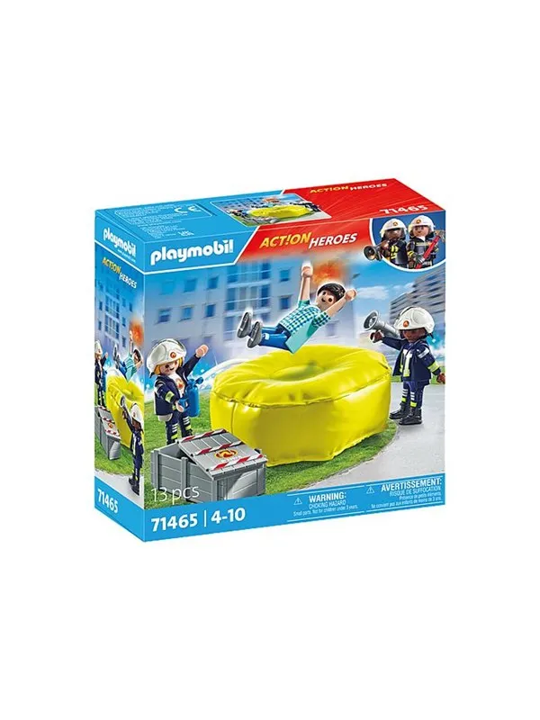 Playmobil Action - Brannmann med luftpute