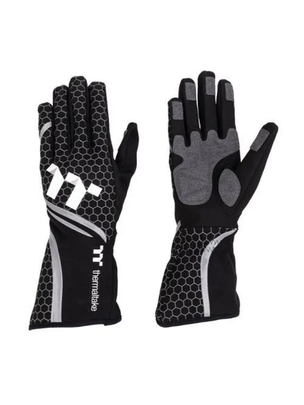 Thermaltake Sim Gloves - M - Black - Miscellaneous Sim Racing Tilbehør