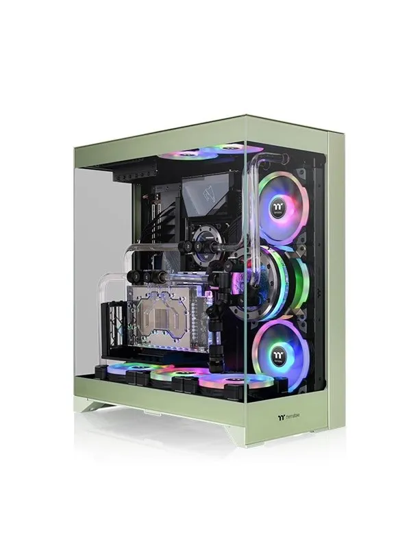 Thermaltake CTE E550 TG - Kabinett - Miditower - Grønn