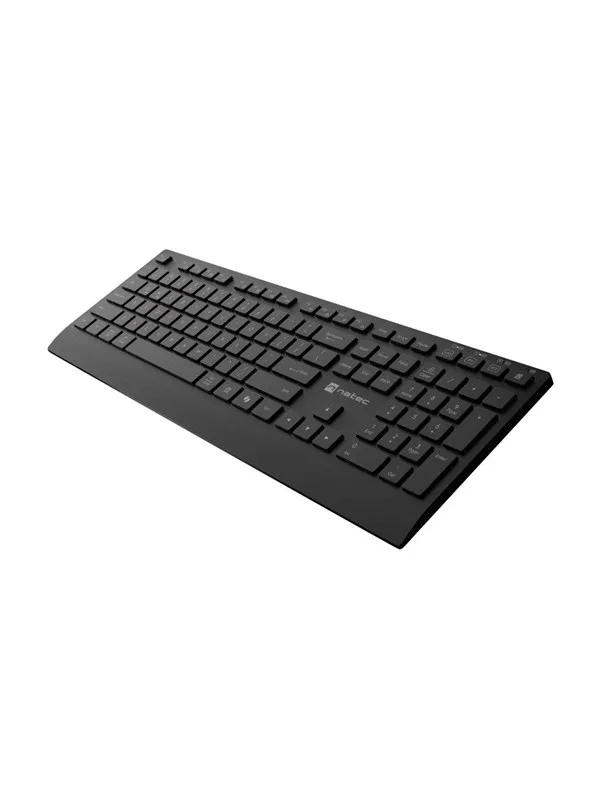 Natec Stingray 2 - keyboard and mouse set full size - QWERTY - US - black Input Device - Tastatur & Mussett - Engelsk (USA) - Svart