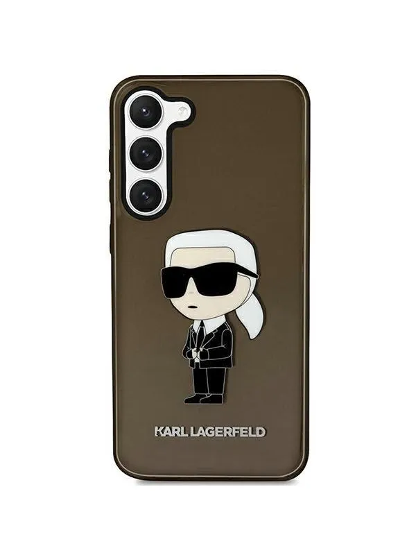 Karl Lagerfeld KLHCS23MHNIKTCK S23+ S916 black/black hardcase Ikonik