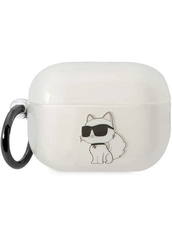 Karl Lagerfeld KLAP2HNCHTCT Airpods Pro 2 cover transparent Ikonik Choupette