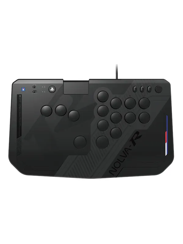 HORI NOLVA Reactor Mechanical All-Button Controller for PlayStation 4 & 5 - Wired Arcade stick - PC