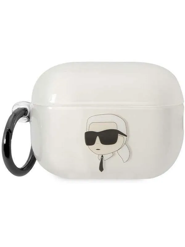 Karl Lagerfeld KLAP2HNIKTCT Airpods Pro 2 cover transparent Ikonik