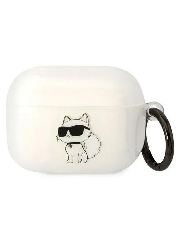 Karl Lagerfeld KLAPHNCHTCT Airpods Pro cover transparent Ikonik Choupette