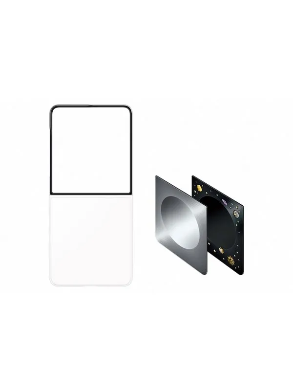 Samsung Galaxy Z Flip8 Flipsuit Magnet Case - Silver