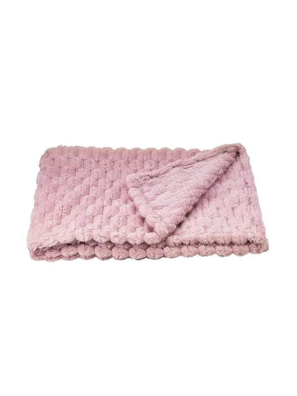 Nobby Plaid DIAMOND Classic 75 x 100 cm Pink