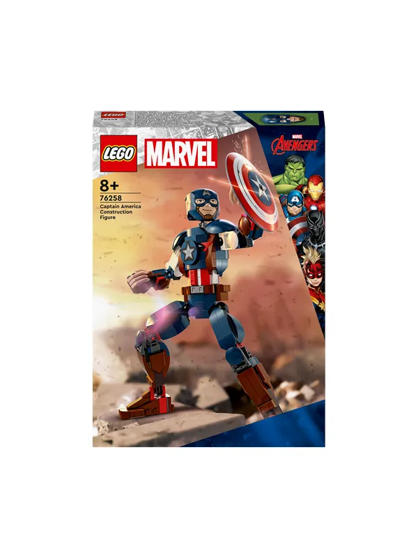 LEGO 76258 Byg selv-figur af Captain America