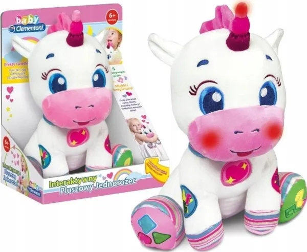Clementoni baby interaktiv plysj-ananas 50937