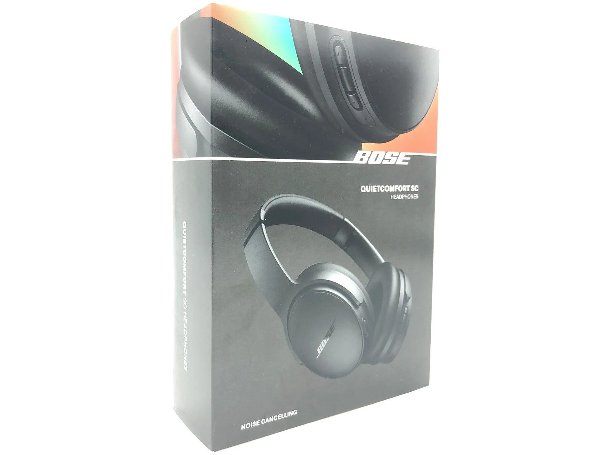 Bose QuietComfort SC - Hodetelefoner med mikrofon - full størrelse - Bluetooth - trådløs, kablet - aktiv støydemping - 2,5 mm jakk - lydisolerende ...