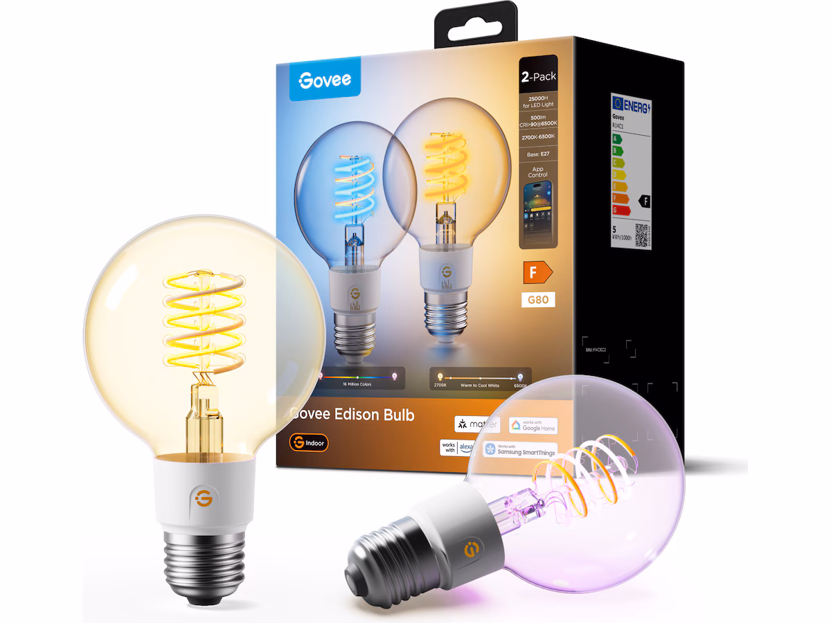 Govee Smart Edison Pærer 2-pack