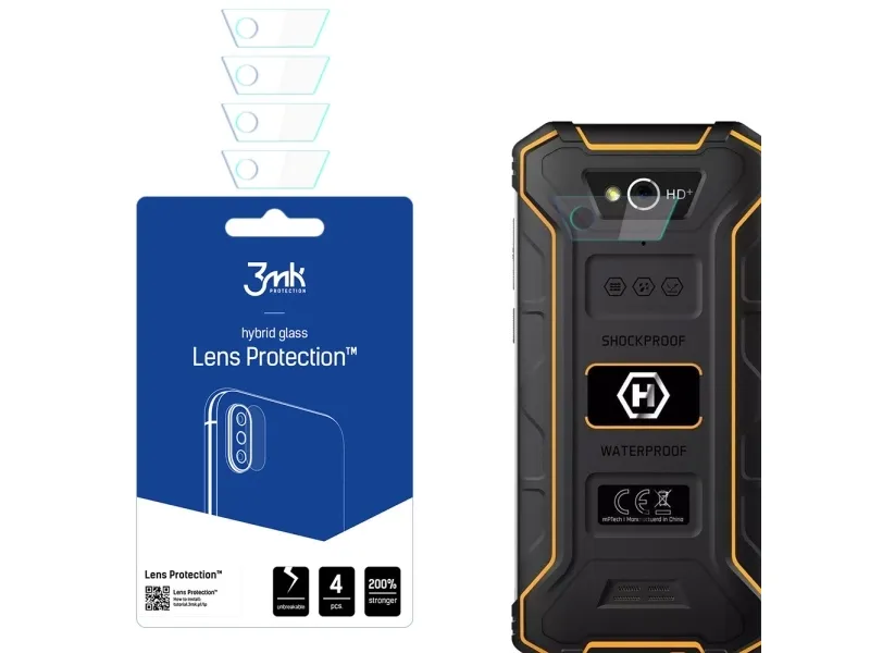 3mk Hybrid Glass for the  Lens Protection Camera Lens - MyPhone Hammer Energy 2