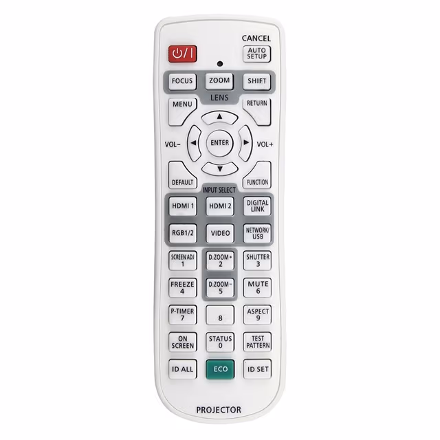 Fjernkontroll Erstatning N2QAYA000150 for Panasonic-projektor