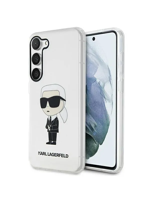 Karl Lagerfeld KLHCS23SHNIKTCT S23 S911 transparent hardcase Ikonik