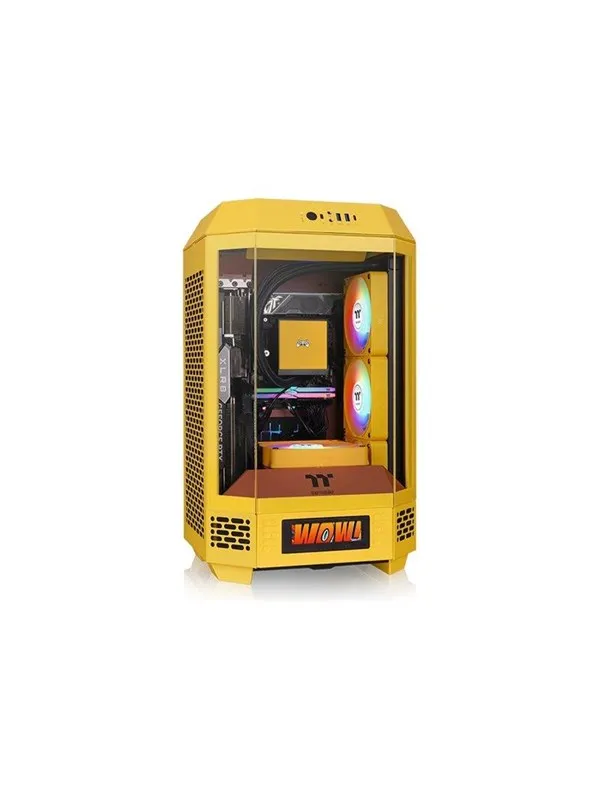 Thermaltake The Tower 250 - Kabinett - Tower - Gul