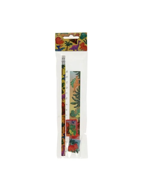 LG-Imports Writing set Dinosaur