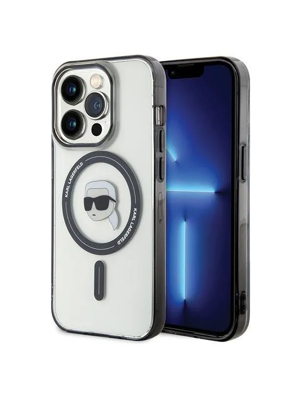 Karl Lagerfeld KLHMP15LHKHNOTK case for iPhone 15 Pro - transparent