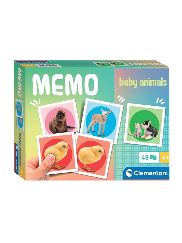 Clementoni Memo Game Baby Animals