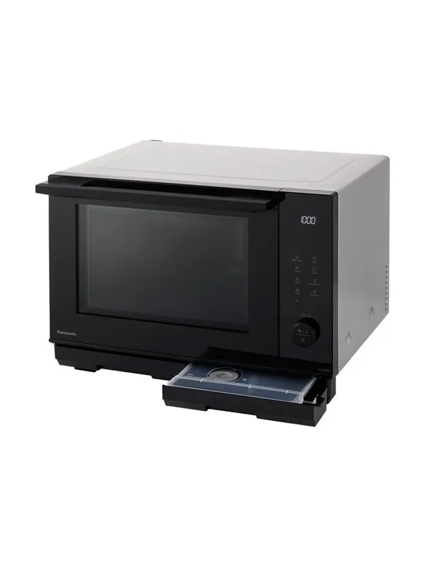 Panasonic NN-DS59NMETG - microwave oven with convection and grill - freestanding - silver/matt black