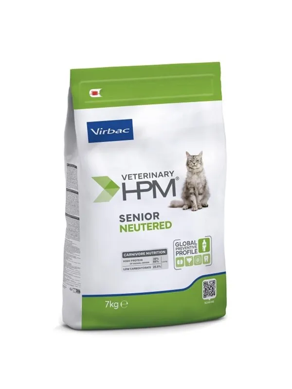 HPM VETERINARY Senior NEUTERED CAT 7 kg