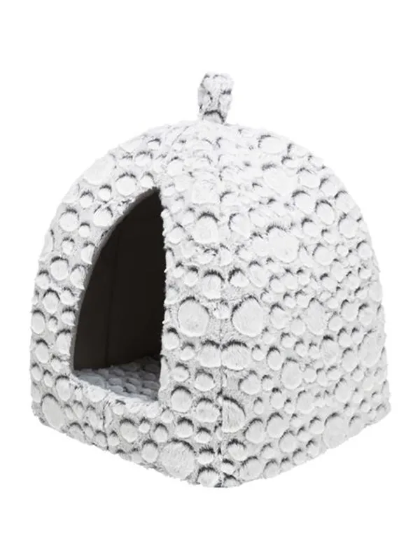 Trixie Mila cave plush 32 × 42 × 32 cm white-grey