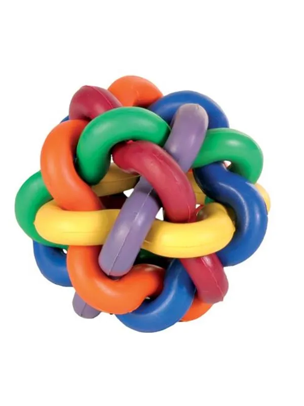 Trixie Knotted Ball for Dogs 7cm multi-coloured