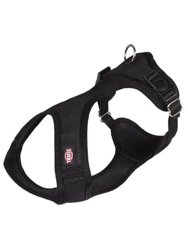 Trixie Comfort Soft touring harness S-M: 35-60 cm/20 mm black