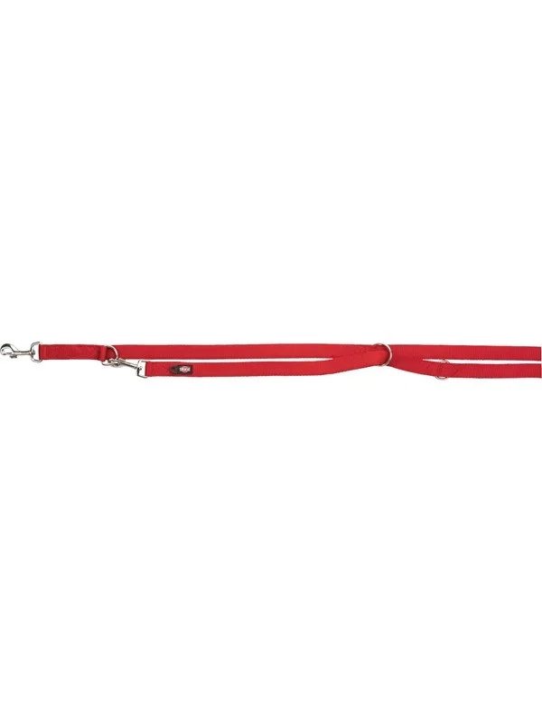 Trixie Premium adjustable lead double-layered XS: 2.00 m/10 mm red