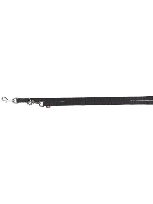 Trixie Premium adjustable leash XS: 2.00 m/10 mm black