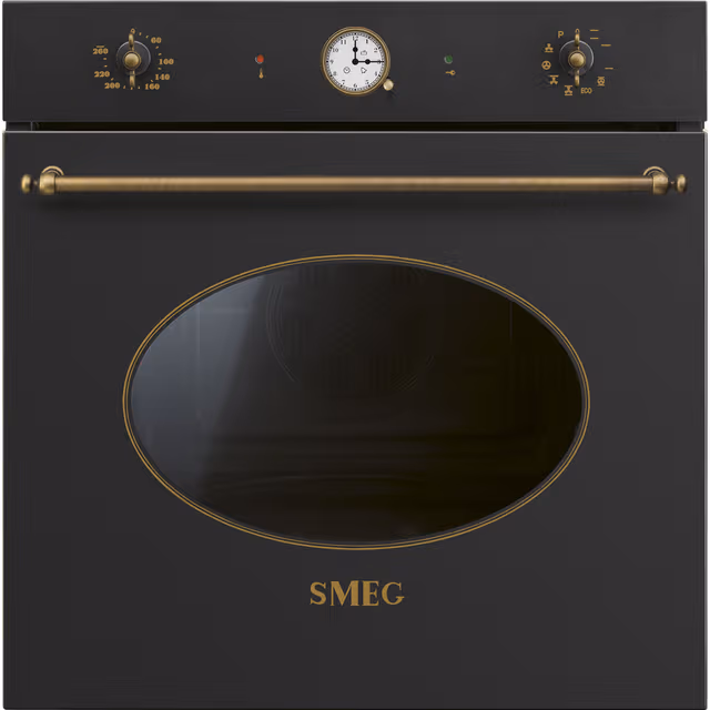 Smeg Coloniale Innbyggingsovn SFP68C1TAO (antrasitt)