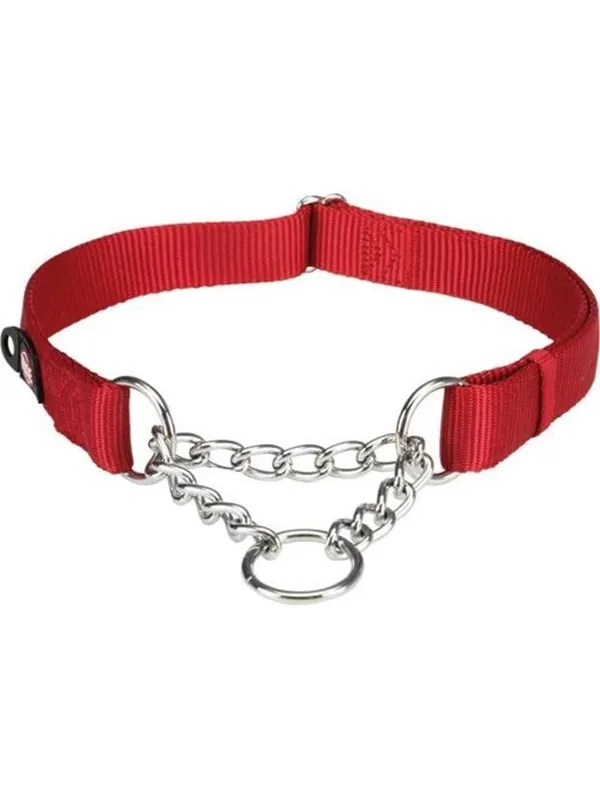 Trixie Premium semi-choke M-L: 35-50 cm/20 mm red