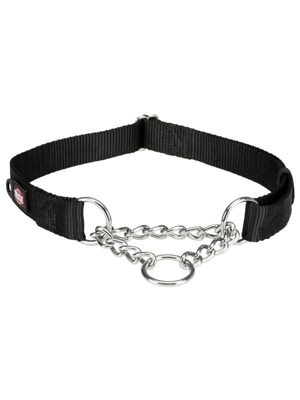 Trixie Premium semi-choke L-XL: 45-70 cm/25 mm black
