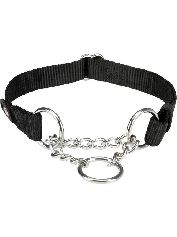 Trixie Premium semi-choke S-M: 30-40 cm/15 mm black