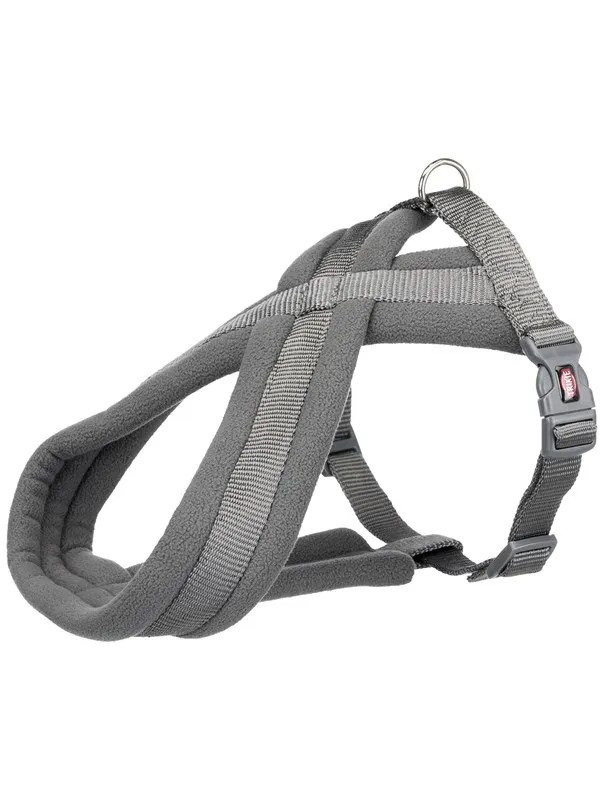 Trixie Premium touring harness XS-S: 30-55 cm/15 mm graphite