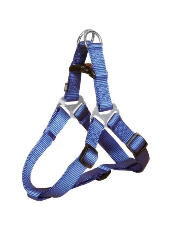 Trixie Premium One Touch harness S: 40-50 cm/15 mm royal blue