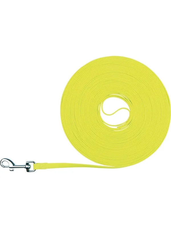 Trixie Easy Life tracking lead M-L: 10 m/13 mm neon yellow