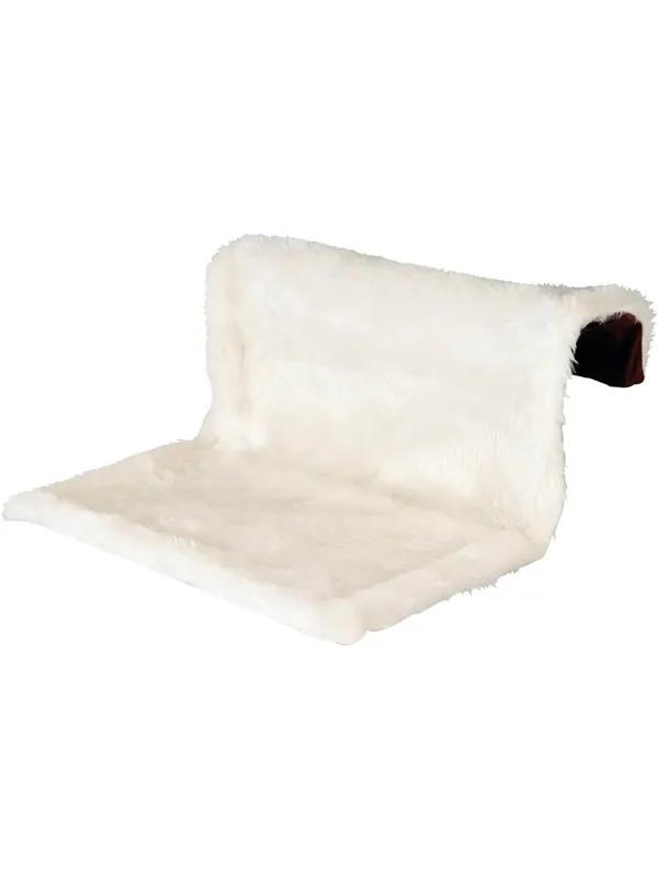 Trixie Radiator bed longhair plush/suede-look 45 × 26 × 31 cm cream/brown