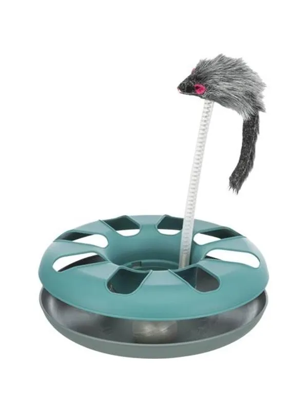 Trixie Crazy Circle with plush mouse plastic ø 24 × 29 cm