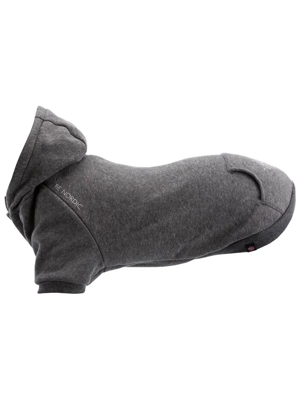 Trixie BE NORDIC Flensburg hoodie XS: 27 cm grey