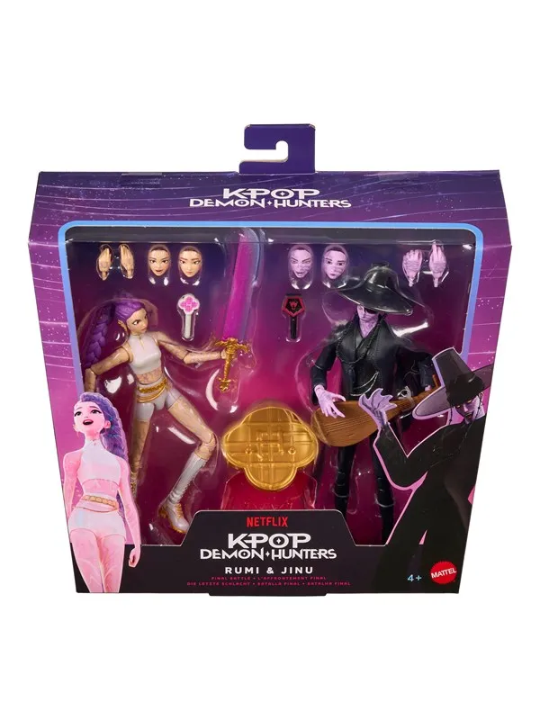 K POP Demon Hunters Action Figure Rumi & Jinu 2-pack