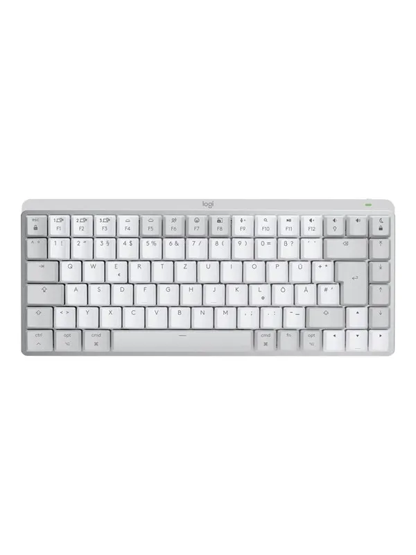 Logitech Master Series MX Mechanical Mini for Mac - Tastatur - Sveitsisk - Grå